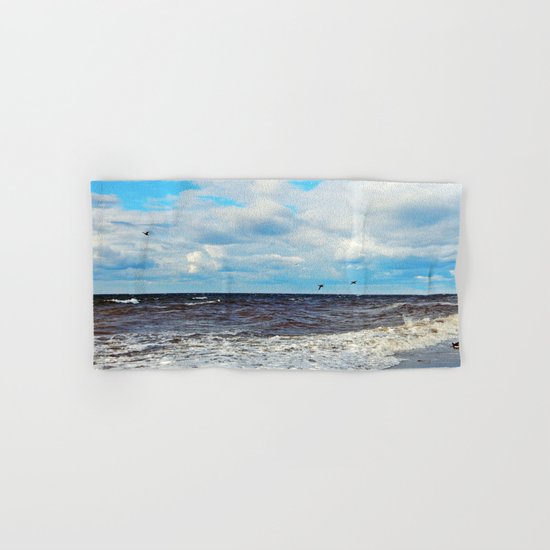 Flying Cormorants Hand & Bath Towel