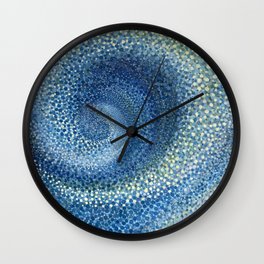 Starry Spiral Galaxy Wall Clock