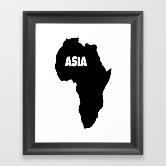 ASIA Framed Art Print