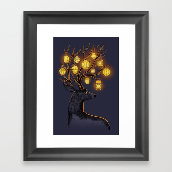 Dream Guide Framed Art Print