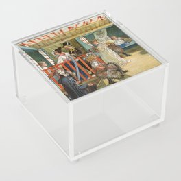 A Day of Celebration, 1895 by Carl Larsson Acrylic Box