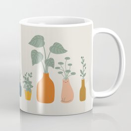 Cat and Plant 9 Mug