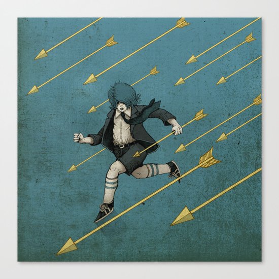 Run. Canvas Print