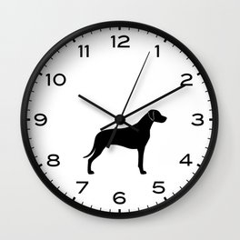 Rhodesian Ridgeback Silhouette Wall Clock | Rhodesianridgeback, Animal, Dogbreed, Dog, Ridgie, Ridgeback, Rhodesian, Silhouette, Pets, Graphicdesign 