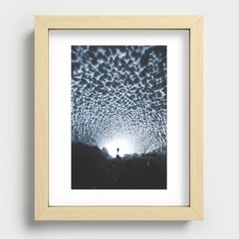 Ice Cave Recessed Framed Print