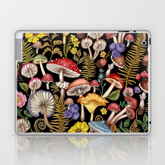 Botanical Mushroom #12 Laptop & iPad Skin