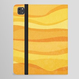 Yellow Omelette - retro color pallet art iPad Folio Case