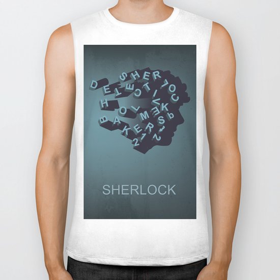 Sherlock Holmes Biker Tank