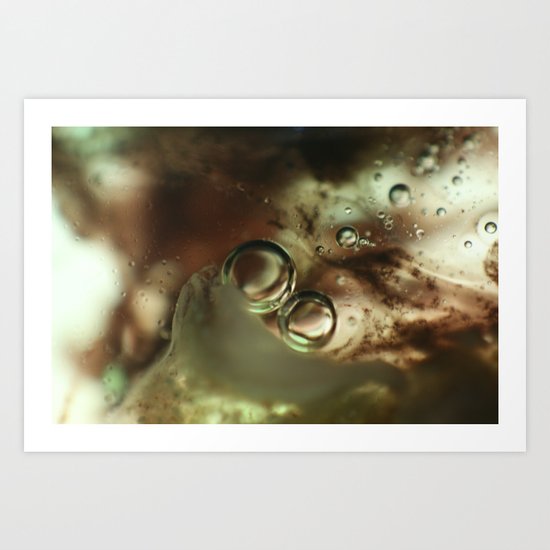 Blithe Emulsion Art Print