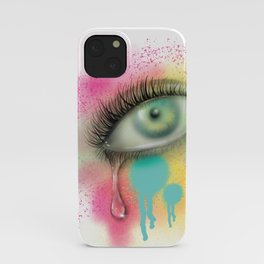 Last tear I shed for you iPhone Case