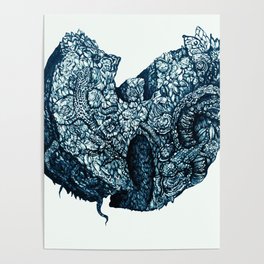 Wu-Tang Ain't Nothing to F' Wit - Blue Poster