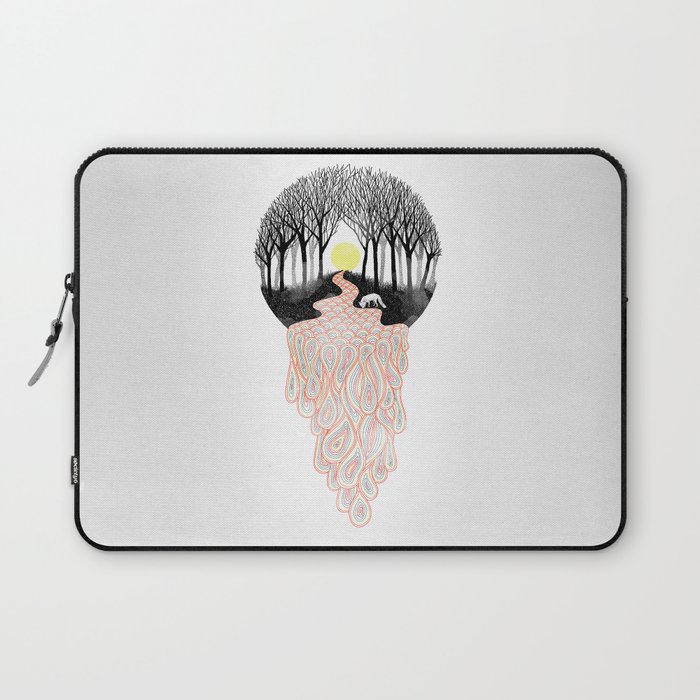 Through Darkness into the Light Laptop Sleeve