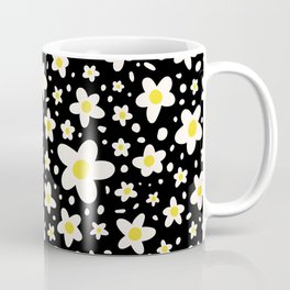 Eggie flower(black) Coffee Mug