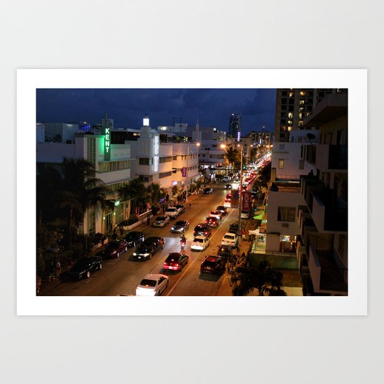 Street Lights Art Print