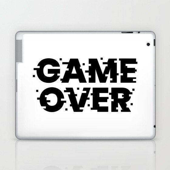 Game Over Laptop & iPad Skin