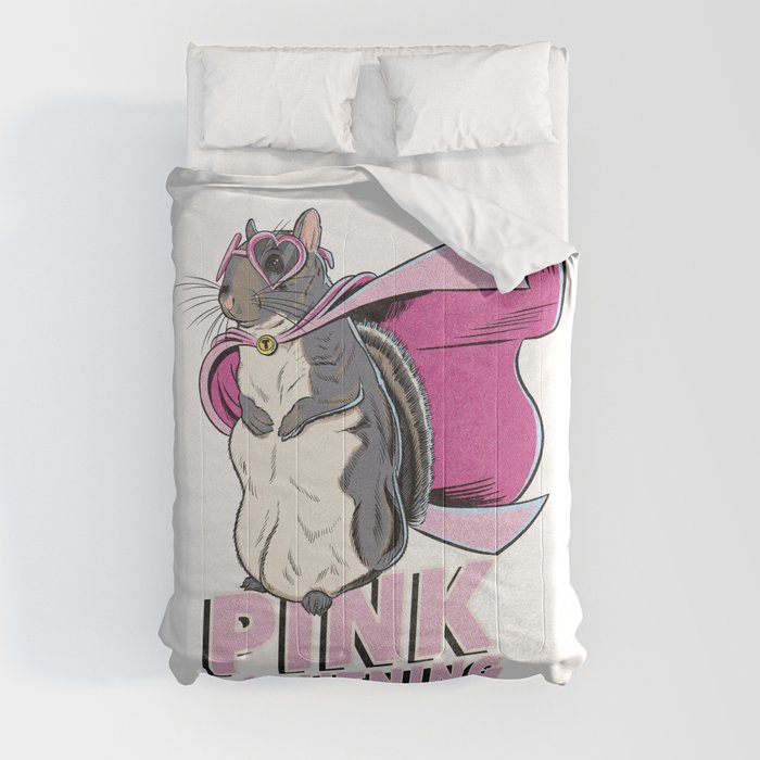 Little Thumbelina Girl: Pink Lightning Ready for Adventure! Comforter