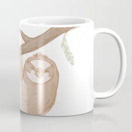 Swinging Sloth Coffee Mug