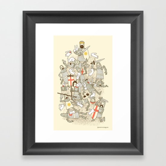 Bad Tempered Rodents Framed Art Print