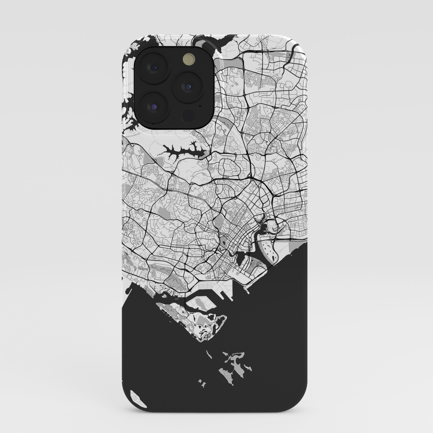 Gray singapore iphone case Clearance