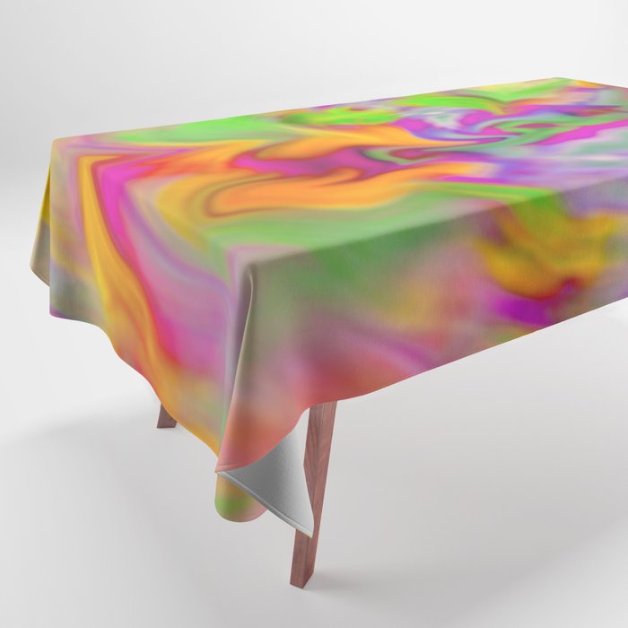 Memories of colorful times ... Tablecloth