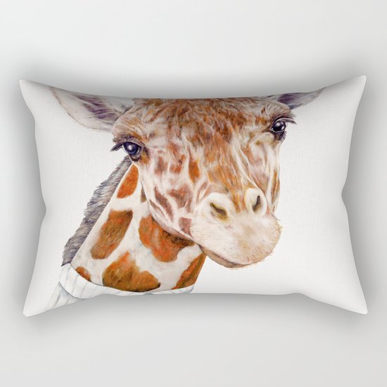 Mr Giraffe Rectangular Pillow