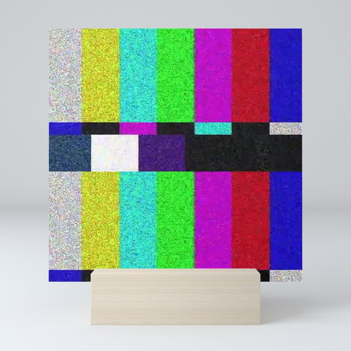 TV SCRN Mini Art Print
