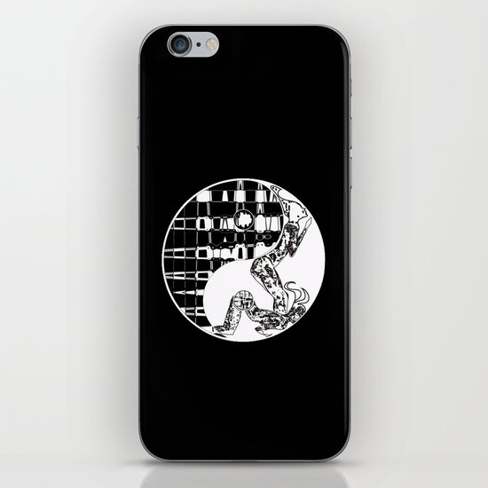 yin and yang iPhone & iPod Skin