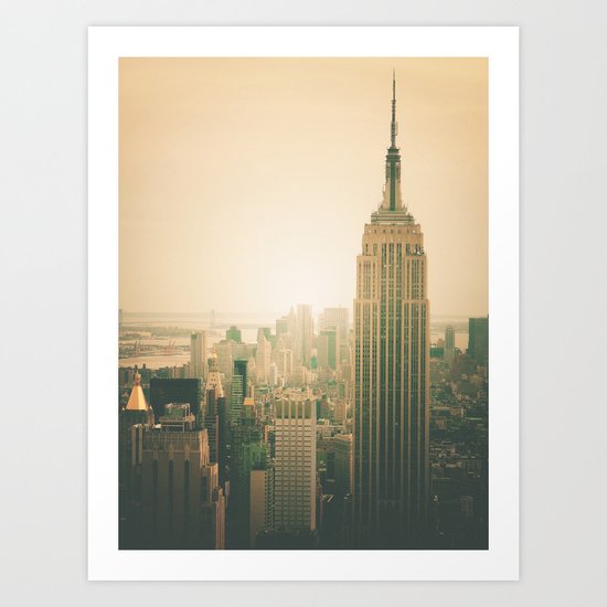 New York City - Empire State Building Art Print