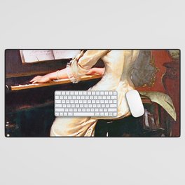 George Hamilton Barrable A Song Without Words Desk Mat