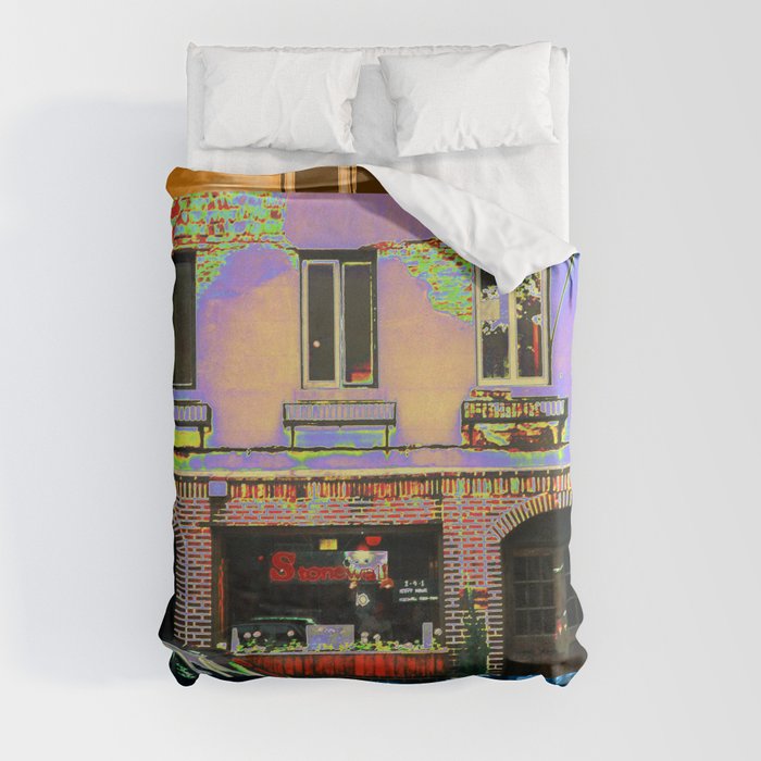 Stonewall, Christopher Street, Greenwich Village, NYC, NY Duvet Cover