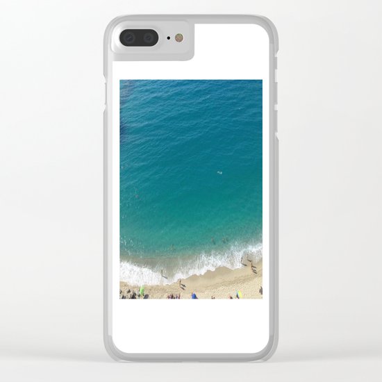 Italian Beach 1 Clear iPhone Case
