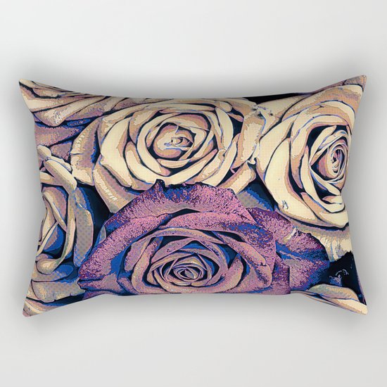 Bouquet of Roses Rectangular Pillow