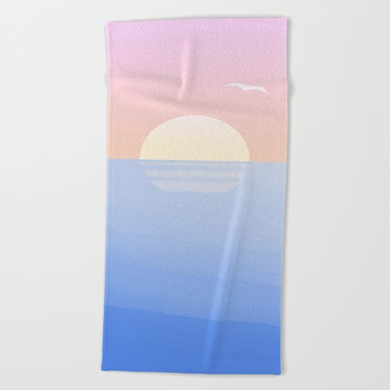 Sunset, funset Beach Towel