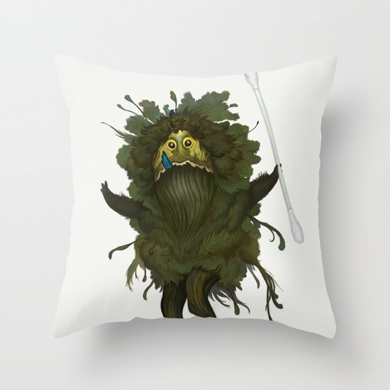 King Kawak Throw Pillow