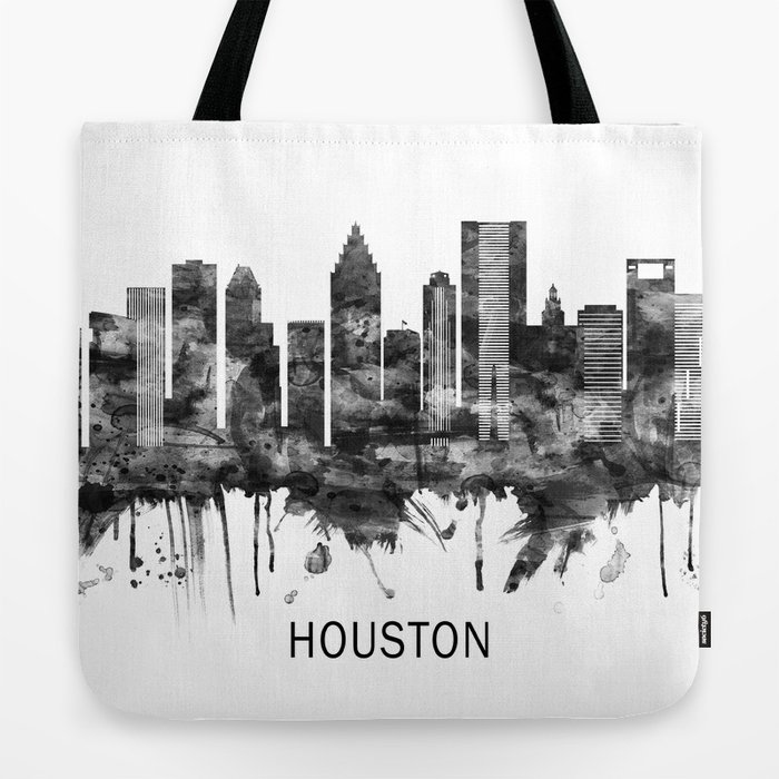 Houston Views Tote Bag (White)