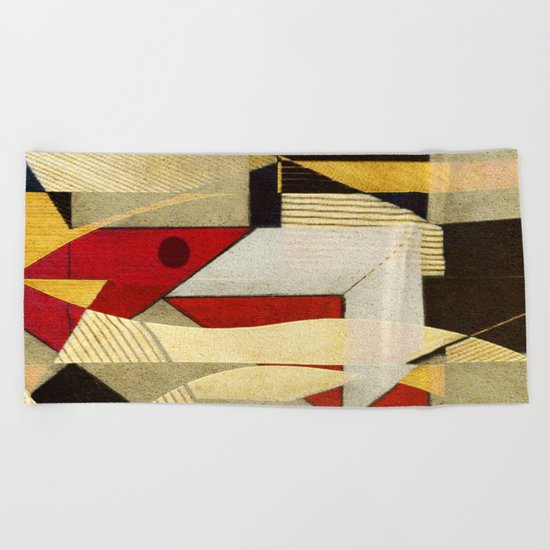 Quanto "Vale" o Rio (What value of a river) Beach Towel