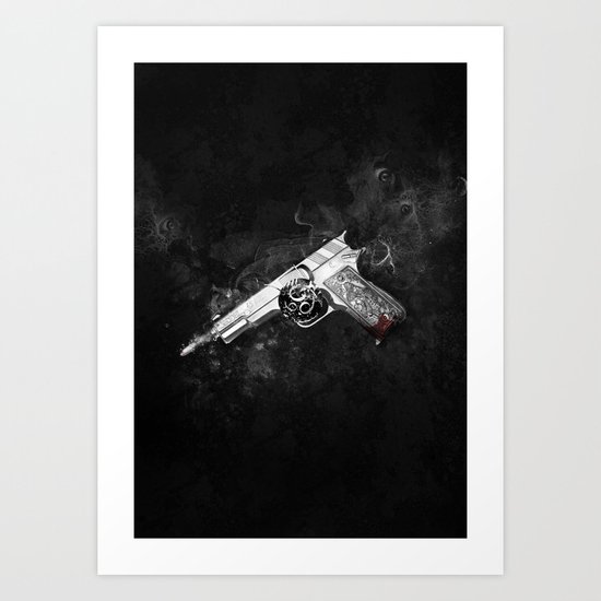 666 | Crime Art Print