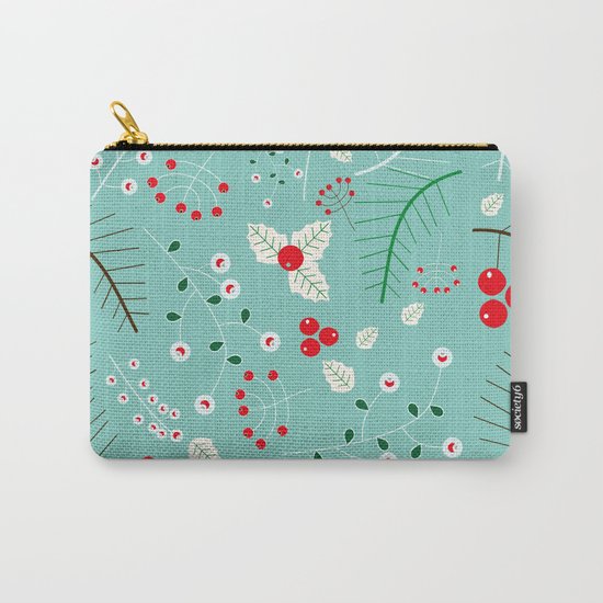 Mistletoe Acqua Carry-All Pouch