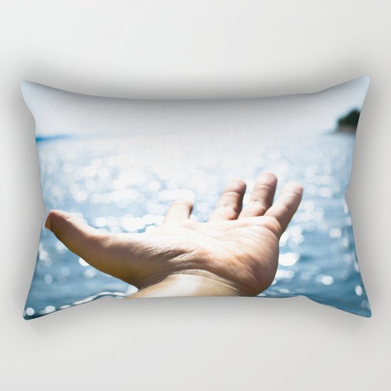 I hear them calling Rectangular Pillow