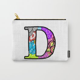 initial D Carry-All Pouch | Vedran, Digital, Drawing, Lio, Handmade, Morelio, Illustration, Other, Letter, Typography 