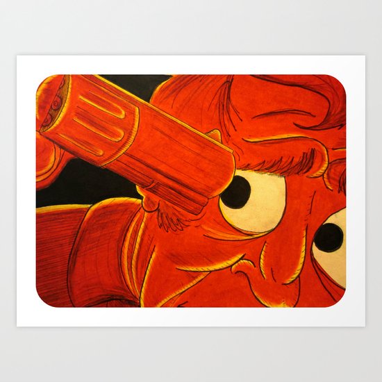 "One Last Regret Before Death" Art Print
