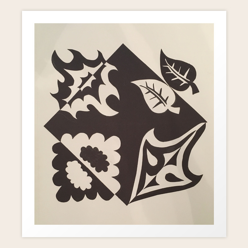 Notan Design 2 Art Print by Abigail Cutchins | Society6