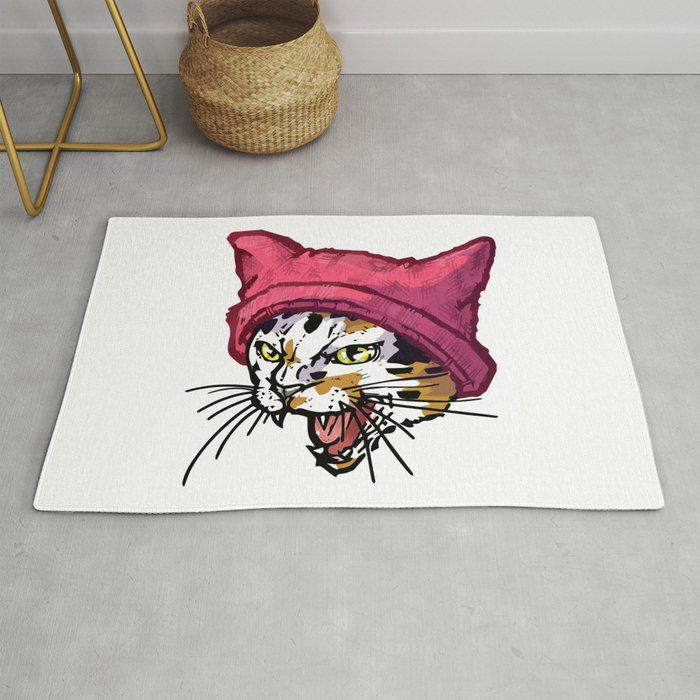 The Cat In Hat Calico Rug By Emilyzea Society6 The Cat In Hat Calico Rug
