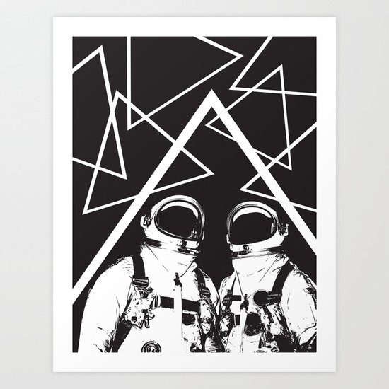 Time and Space Art Print