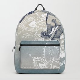 Elephant  Mandala Backpack