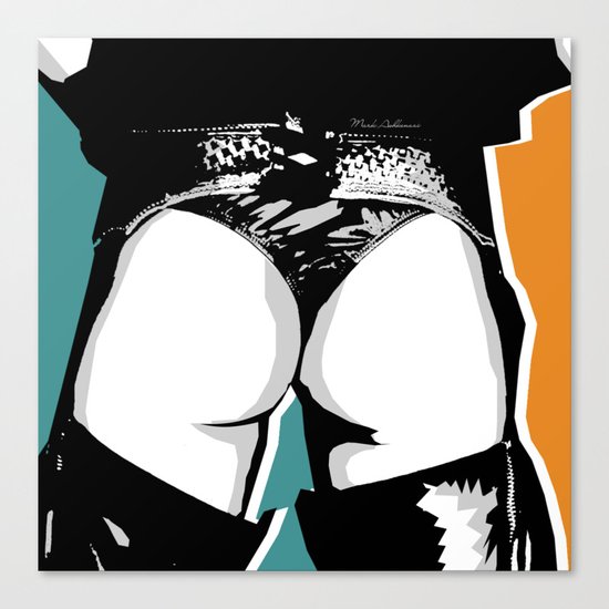 male nude art Canvas Print