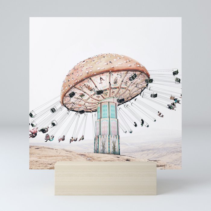Mushroom Carousel Mini Art Print