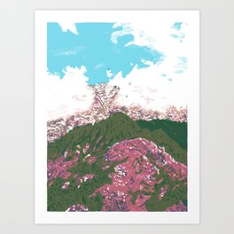 Himalayan Foothills Art Print