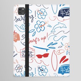 Surf's up color iPad Folio Case