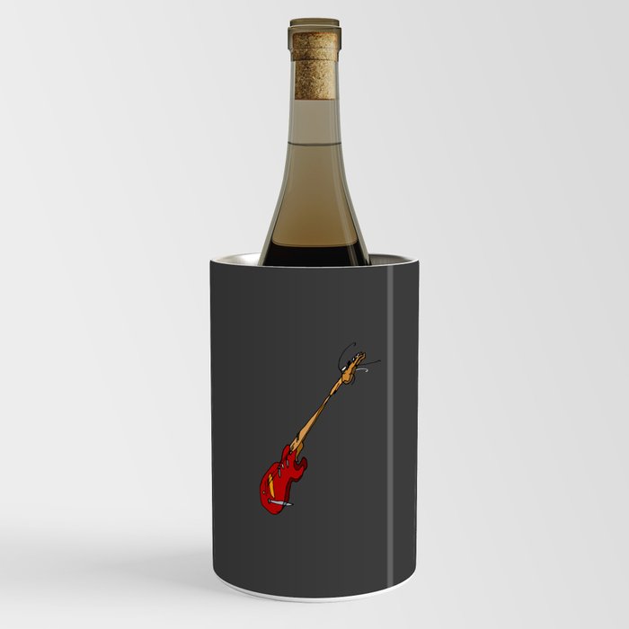 Abstract Guitar Wine Chiller